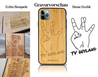 Thumbnail for INDIVIDUELL iPhone 11 Pro Max Bambus-Kunststoff